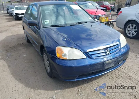 2003 Honda Civic Lx from USA, damaged, VIN 2HGES16593H534902